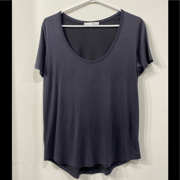 Wilfred Free Charcoal Oversize Top size S - Picture 2 of 6